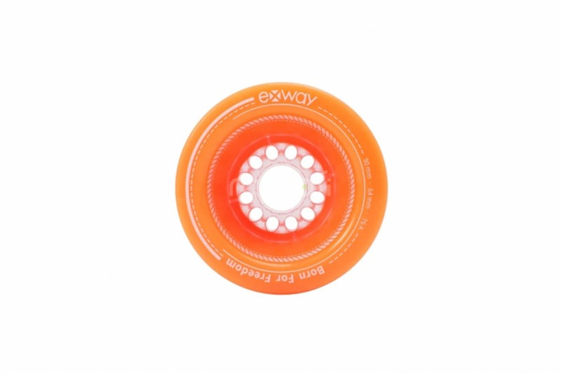Exway Atlas Kolečka - street 90mm (oranžová, 4 ks)