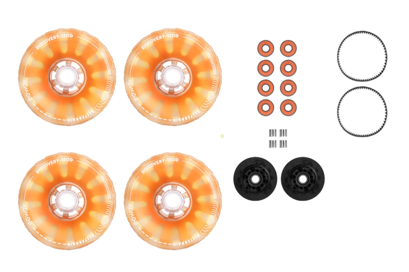 Exway Cloud Wheel 120mm Combo pro Atlas Pro 2WD (oranžová)