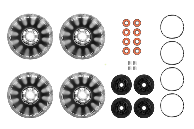 Exway Cloud Wheel 120mm Combo pro Atlas Pro 4WD (černá)