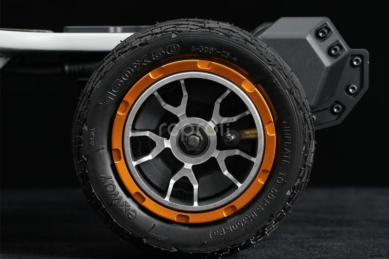 Exway Vnější obroučka kola pro Atlas Pro (oranžová) sada 4 ks