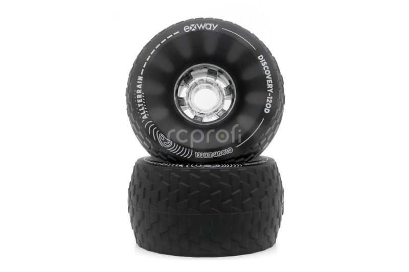 Exway X1 Cloud Wheel 120mm (černá, 4ks)
