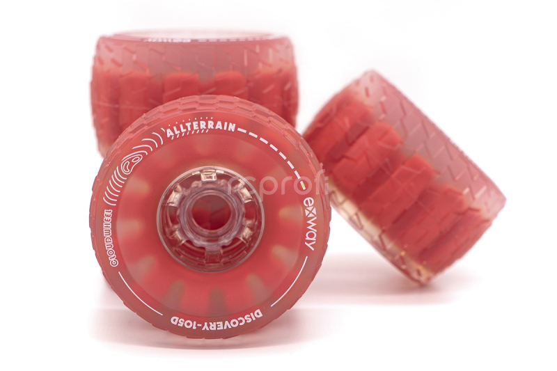 Exway X1 Cloud Wheel 120mm (červená, 4ks)