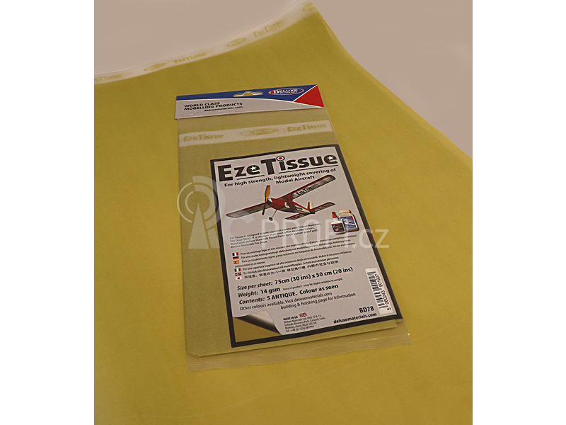 Eze Tissue potahovací papír 14g/m2 75x50cm antik (5ks)