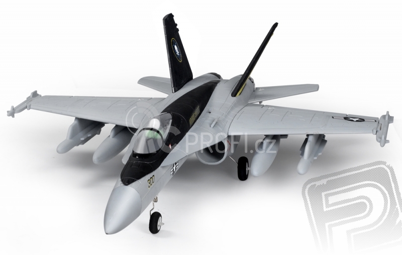 F-18 Hornet 710mm s EDF 64mm ARF šedý