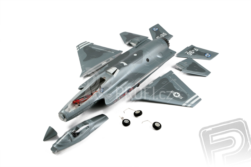 F-35 Ligthning II 715mm s EDF 64mm ARF - kamufláž