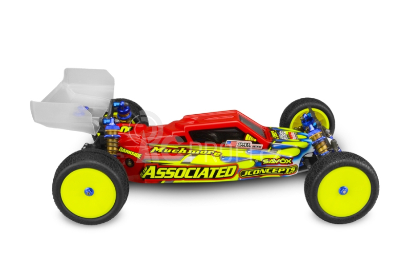 F2 - B6/B6D čirá karoserie včetně Aero křídla - lehká váha (pro ASSO B6 / B6D)