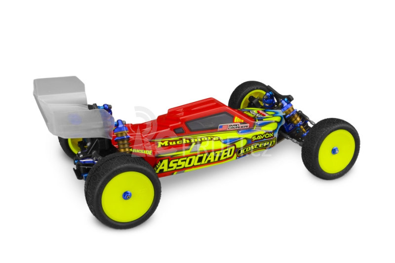 F2 - B6/B6D čirá karoserie včetně Aero křídla - (pro ASSO B6 / B6D)