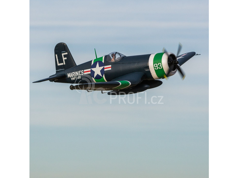 F4U-4 Corsair 1.2m AS3X BNF Basic