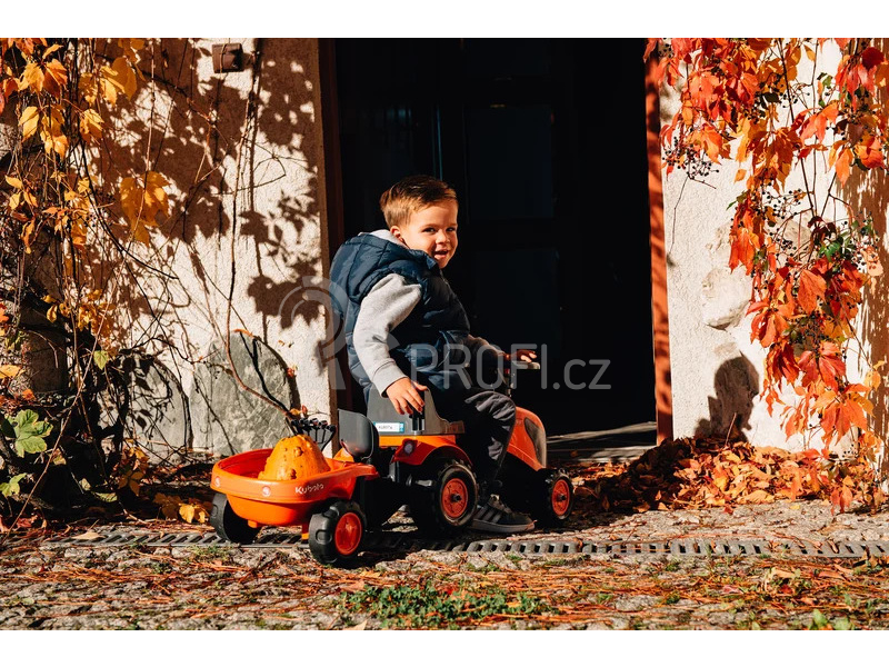 FALK - Dětské odrážedlo Baby Kubota s vlečkou