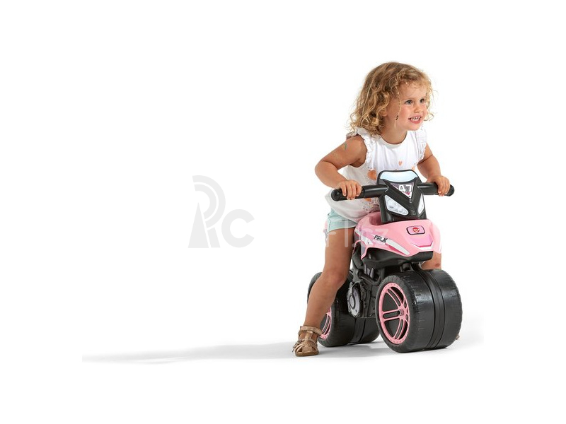 FALK - Dětské odrážedlo Moto Racing Team ride-on růžové