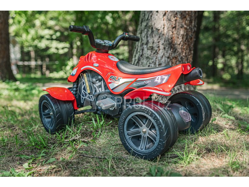 FALK - Šlapací čtyřkolka Racing Team modrá