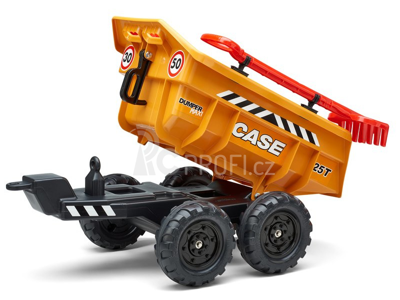 FALK - Vlečka Claas Maxi sklápěcí s nářadím