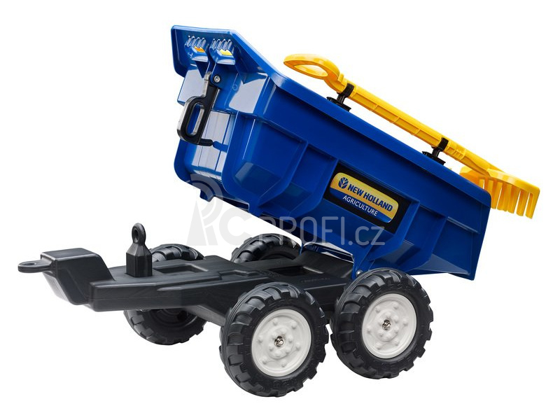 FALK - Vlečka New Holland Maxi sklápěcí s nářadím