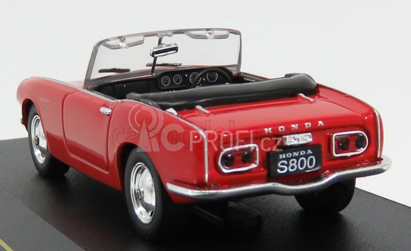 First43-models Honda S800 Spider Open 1966 1:43 Red
