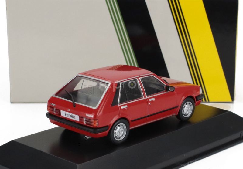 First43-models Mazda 323 (familia) 1980 1:43 Red