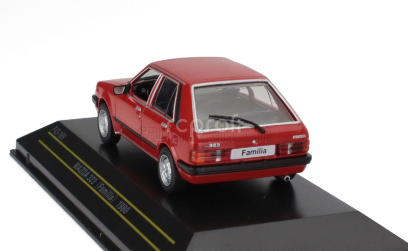 First43-models Mazda 323 (familia) 1980 1:43 Red