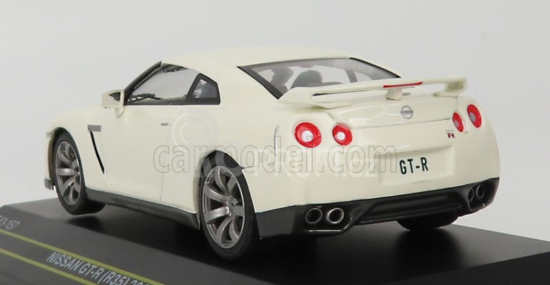 First43-models Nissan Gt-r (r35) Coupe 2008 1:43 Bílá