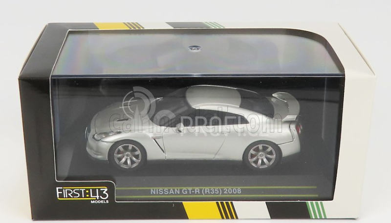 First43-models Nissan Gt-r (r35) Coupe 2008 1:43 Silver