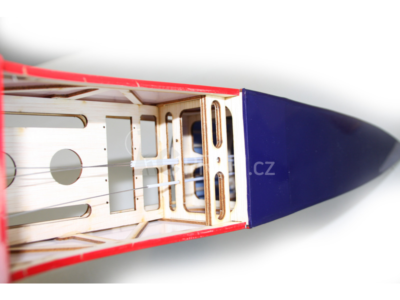 Fokker D.VII 1.2m ARF, tmavě modrá