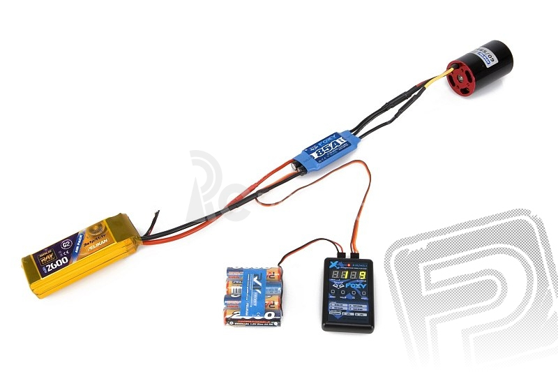 FOXY R-85 OPTO střídavý regulátor 85A air/heli