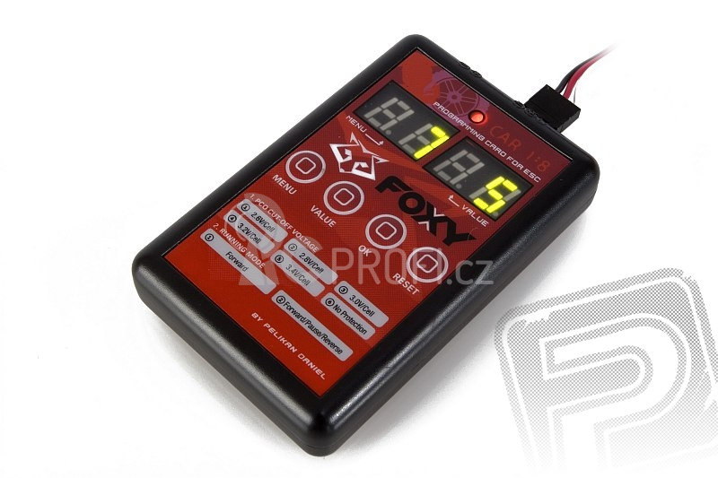 FOXY R120SB CAR střídavý regulátor 120A + prog.karta