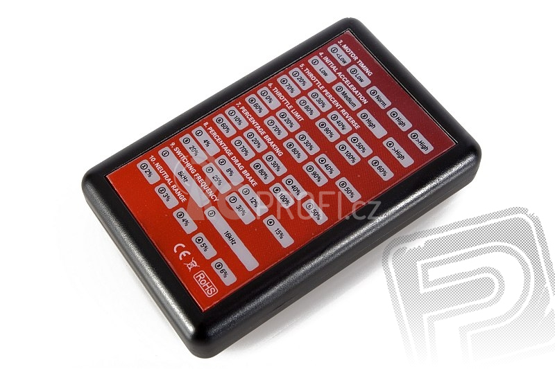 FOXY R120SB CAR střídavý regulátor 120A + prog.karta