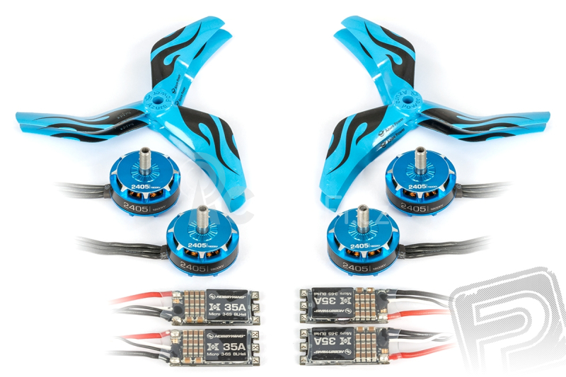 FPV pohonný systém M2405-2600KV- kombo