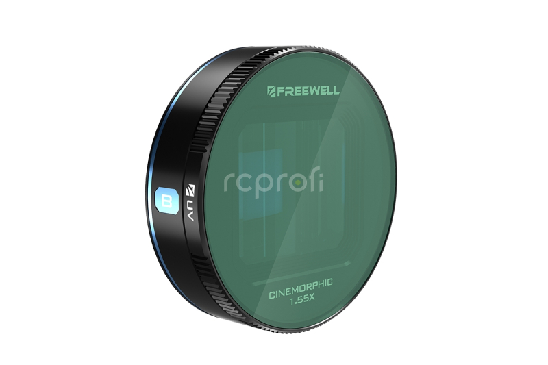 Freewell Sherpa anamorfický Blue Streak objektiv s filtry pro iPhone 13/14/15