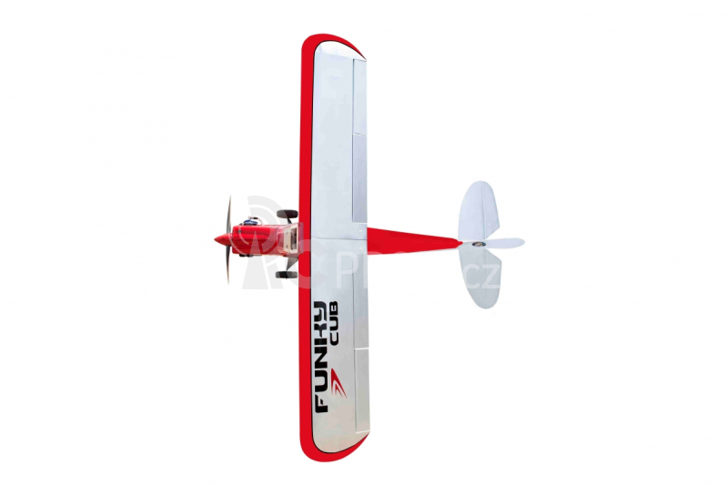 RC letadlo Funky Cub 1,8m, červená