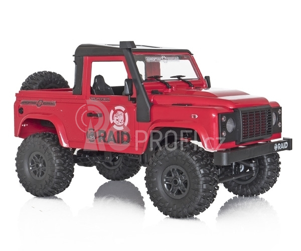 FUNTEK RAID 1/12 RTR 4wd, červená barva