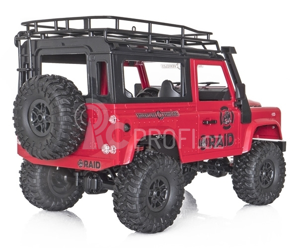 FUNTEK RAID 1/12 RTR 4wd, červená