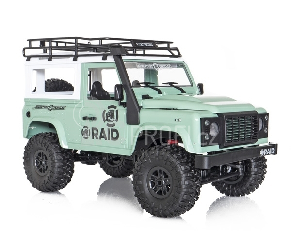 FUNTEK RAID 1/12 RTR 4wd - zelená/pastelová barva