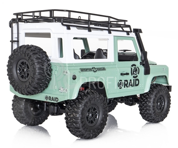 FUNTEK RAID 1/12 RTR 4wd - zelená/pastelová barva