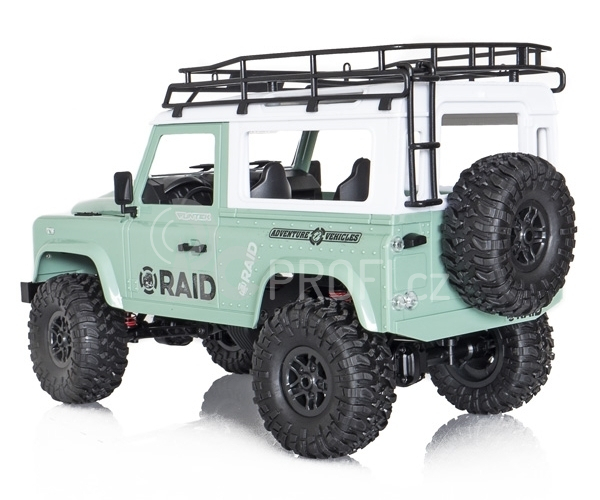 FUNTEK RAID 1/12 RTR 4wd - zelená/pastelová barva