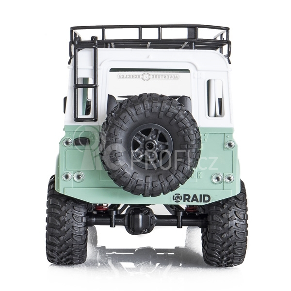FUNTEK RAID 1/12 RTR 4wd - zelená/pastelová barva