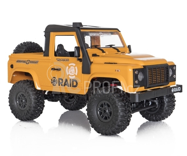 FUNTEK RAID 1/12 RTR 4wd - žlutá barva