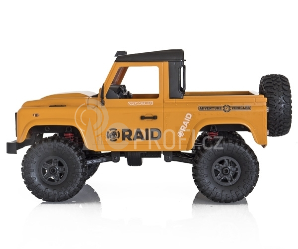 FUNTEK RAID 1/12 RTR 4wd - žlutá barva