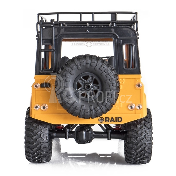 FUNTEK RAID 1/12 RTR 4wd, žlutá