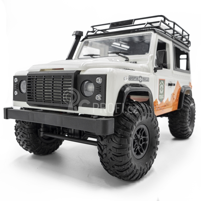 FUNTEK TRAIL 1/12 RTR 4WD - bílo/oranžová barva