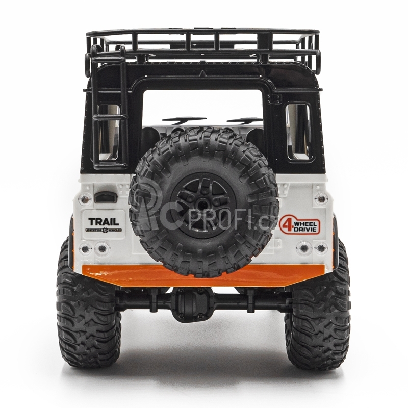 FUNTEK TRAIL 1/12 RTR 4WD - bílo/oranžová barva