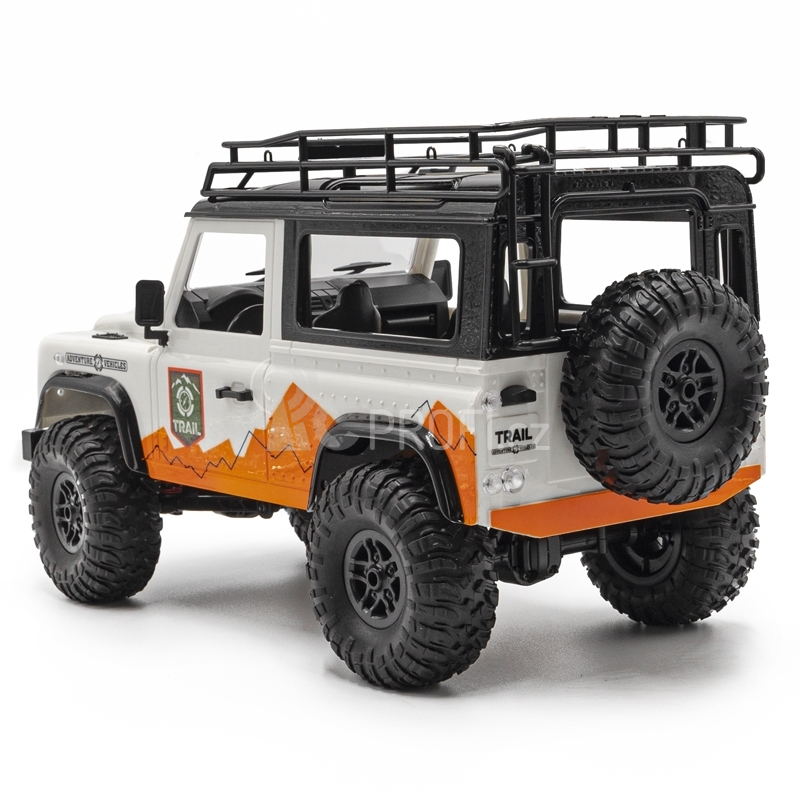 FUNTEK TRAIL 1/12 RTR 4WD - bílo/oranžová barva