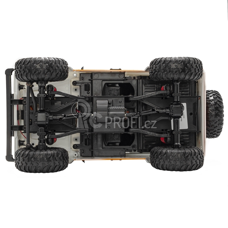 FUNTEK TRAIL 1/12 RTR 4WD - bílo/oranžová barva