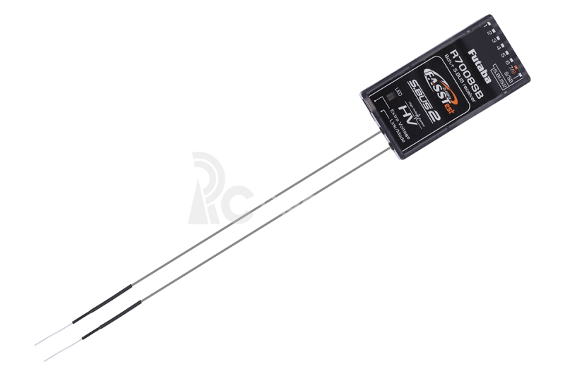 Futaba 16SZ, přijímač R7008SB (mode 1)