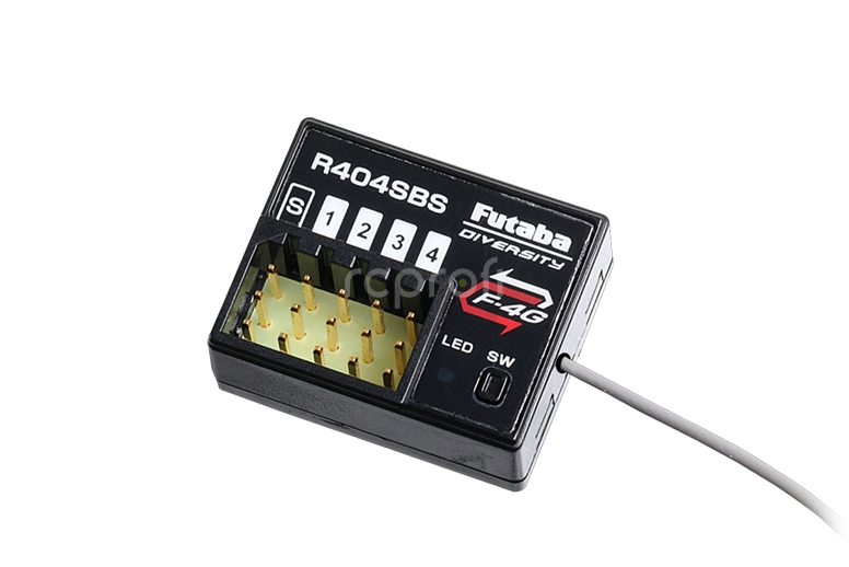 Futaba 6PV, přijímač R404SBS
