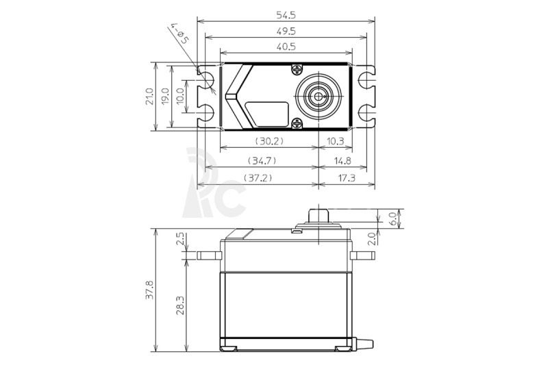 Futaba HPS-CB701 (49kg 0,075s/60°)