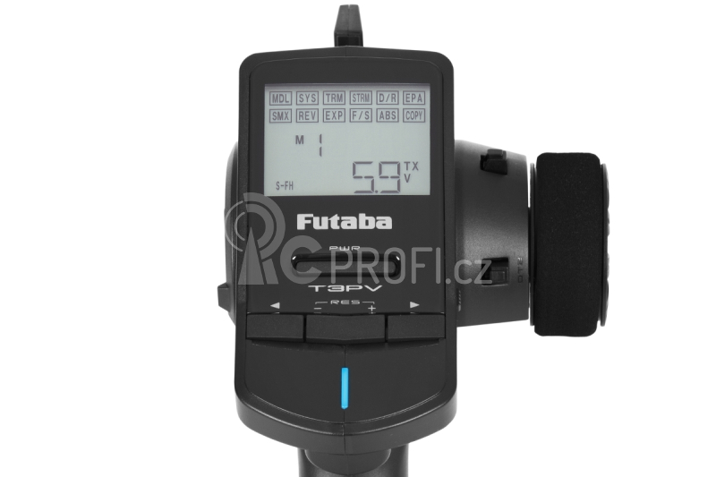 Futaba T3PV, přijímač R203GF bez telemetrie