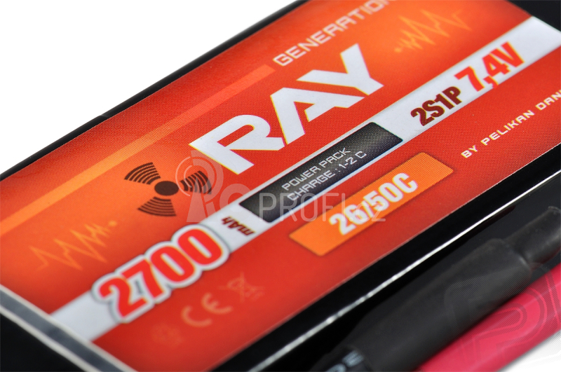 G3 RAY Li-Pol 2700mAh/7,4 26/50C Air pack 20,0Wh