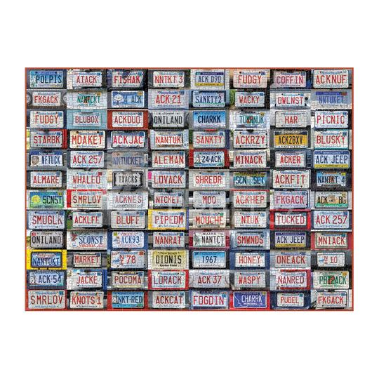 Galison Puzzle Koláž SPZ 1000 dílků