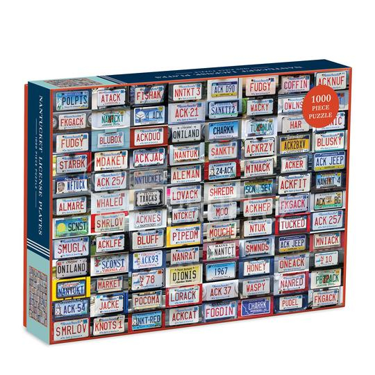 Galison Puzzle Koláž SPZ 1000 dílků