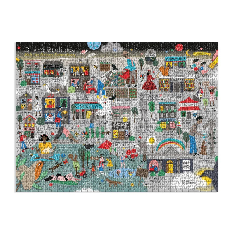 Galison Puzzle Město vděčnosti 1000 dílků